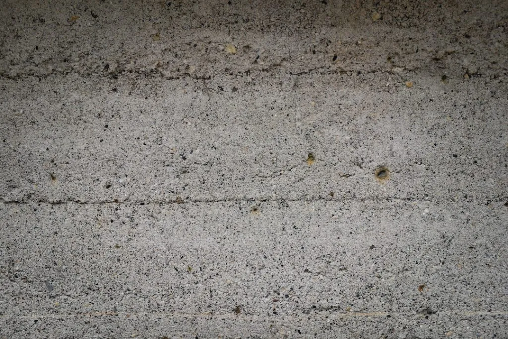 old concrete that needs to be patched and coated